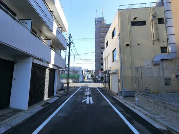 前面道路