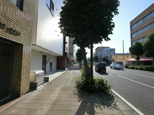 前面道路