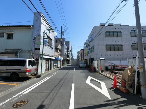 川崎市川崎区渡田向町マンション【b‘CASA KAWASAKI Ⅴ】 前面道路含む外観 前面道路含む外観