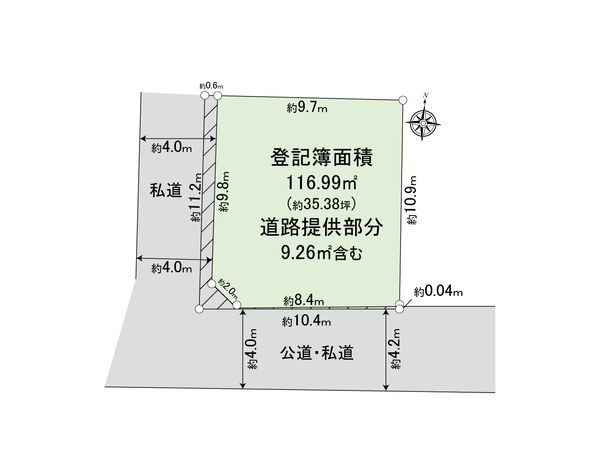 渋谷区恵比寿3丁目 土地 区画図 渋谷区恵比寿3丁目 土地 区画図