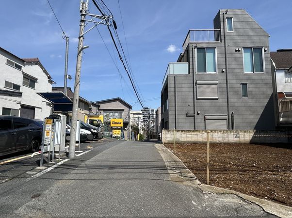 渋谷区恵比寿3丁目 土地 前面道路含む外観 渋谷区恵比寿3丁目 土地 前面道路含む外観