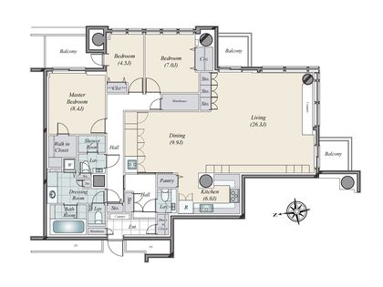 間取図(平面図)