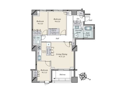 間取図(平面図)
