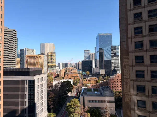 リビングダイニングからの眺望