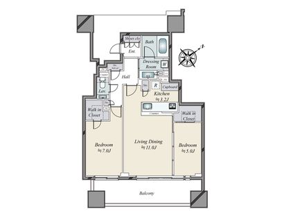 間取図(平面図)