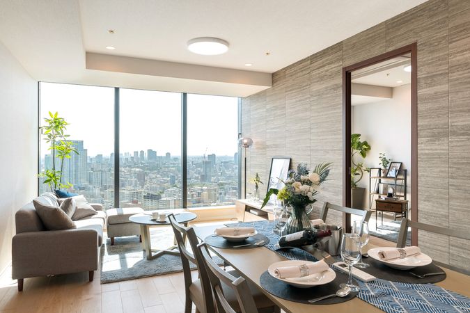 シティタワー麻布十番 リビング シティタワー麻布十番 リビング