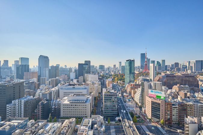 クレストプライムタワー芝 眺望