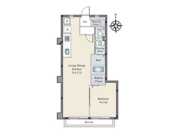 秀和外苑レジデンス 間取図(平面図) 間取図(平面図)