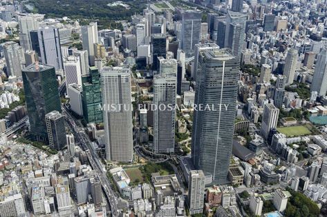 麻布台ヒルズレジデンス 航空写真