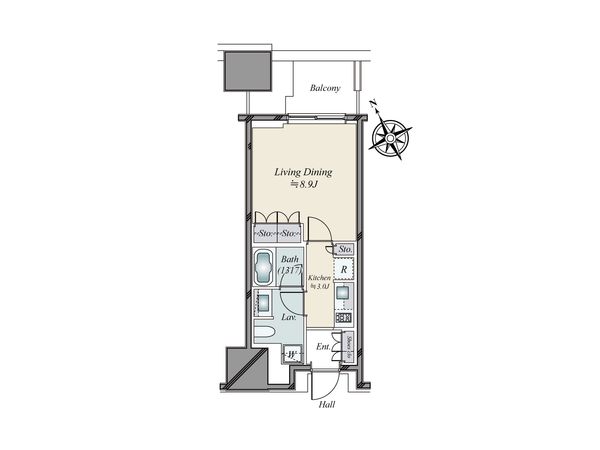 麻布台ヒルズレジデンス 間取図(平面図) 間取図(平面図)