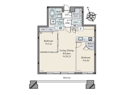 間取図(平面図)