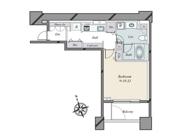 麻布台パークハウス 間取図(平面図) 間取図(平面図)