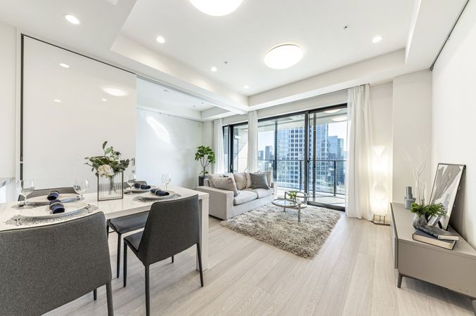 シティタワー虎ノ門 リビング