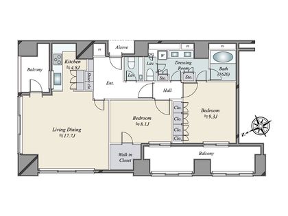 間取図(平面図)