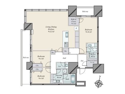 間取図(平面図)