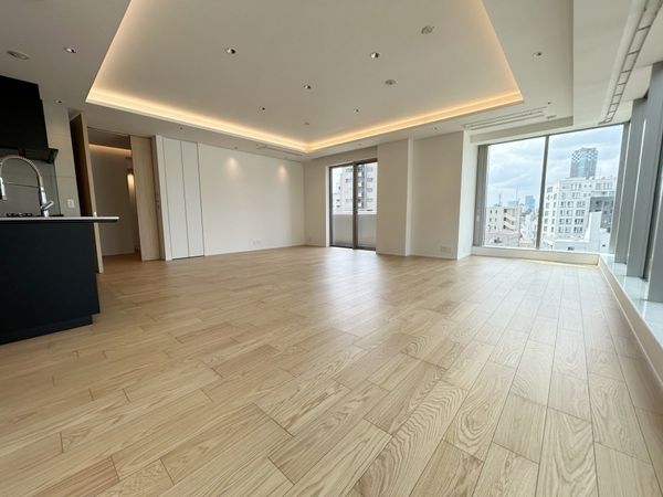 赤坂タワーレジデンストップオブザヒル リビング