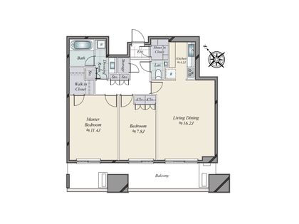 間取図(平面図)