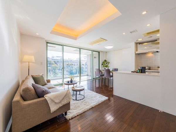 パークマンション白金台サンク リビング