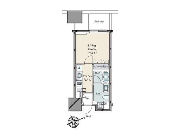 麻布台ヒルズレジデンスB 間取図(平面図)