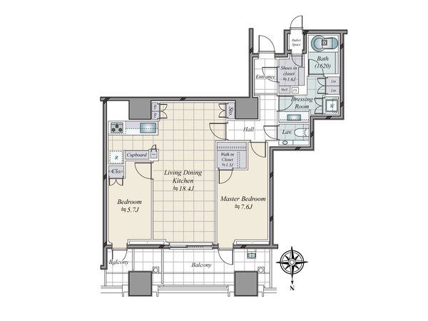 三田ガーデンヒルズ パークマンション 間取図(平面図) 三田ガーデンヒルズ パークマンション 間取図(平面図)