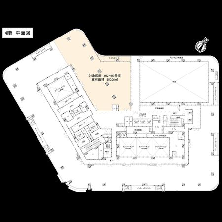 パークタワー勝どきミッド 間取図(平面図)