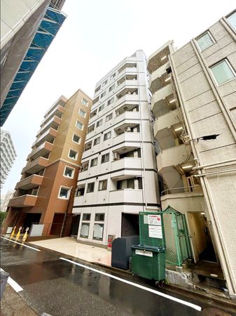 千葉市中央区富士見1丁目 一棟マンション 前面道路含む外観 千葉市中央区富士見1丁目 一棟マンション 前面道路含む外観