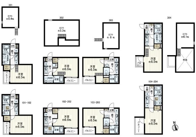 グレース・K 間取図(平面図)