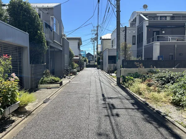 前面道路写真