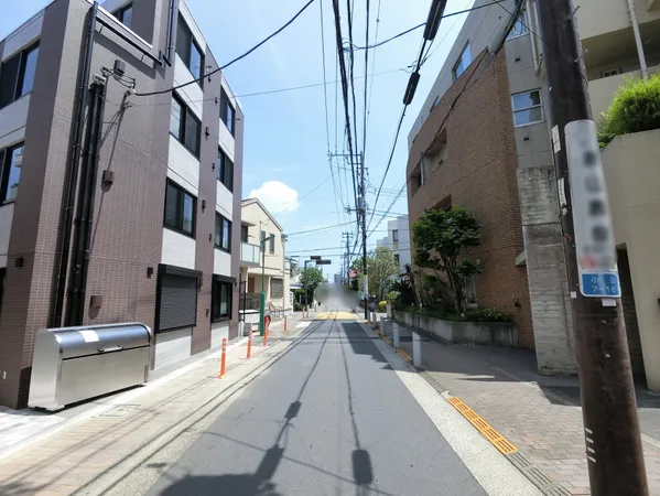 前面道路