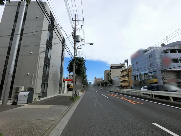 前面道路