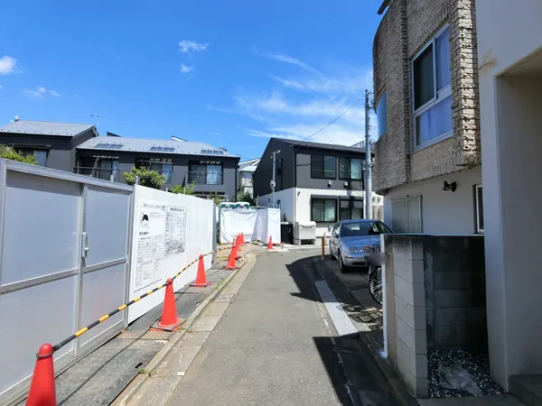 前面道路
