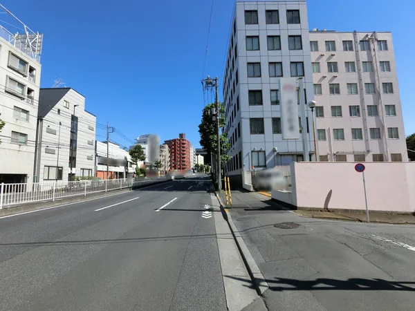 前面道路