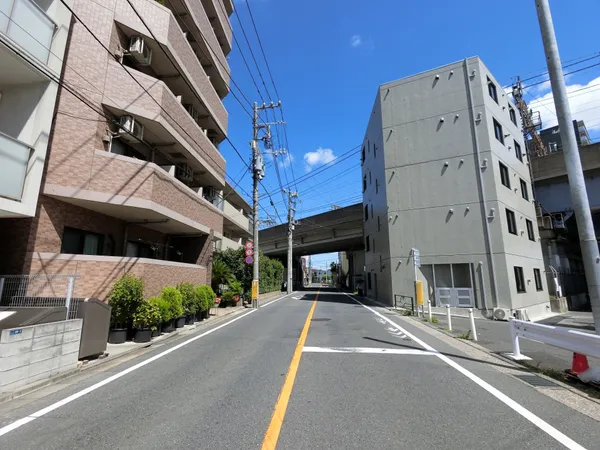 前面道路