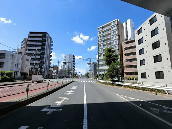 前面道路