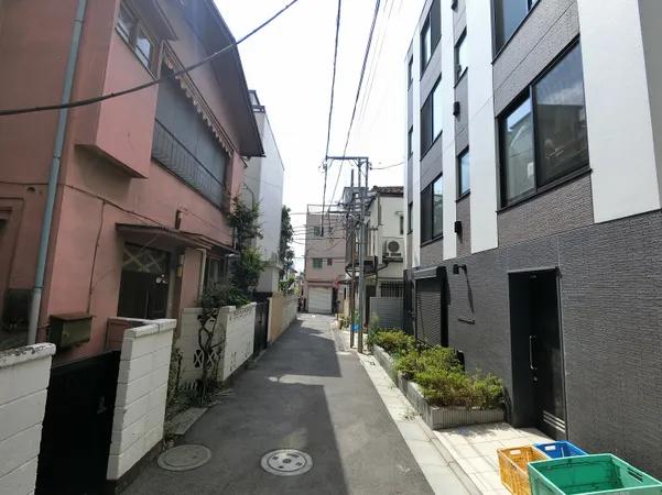 前面道路