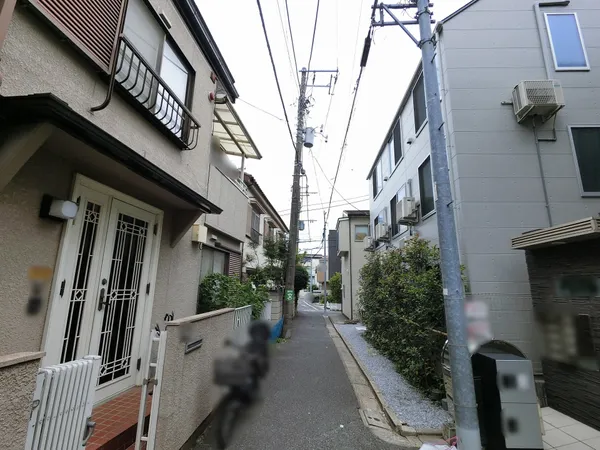 前面道路