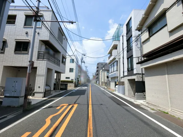前面道路