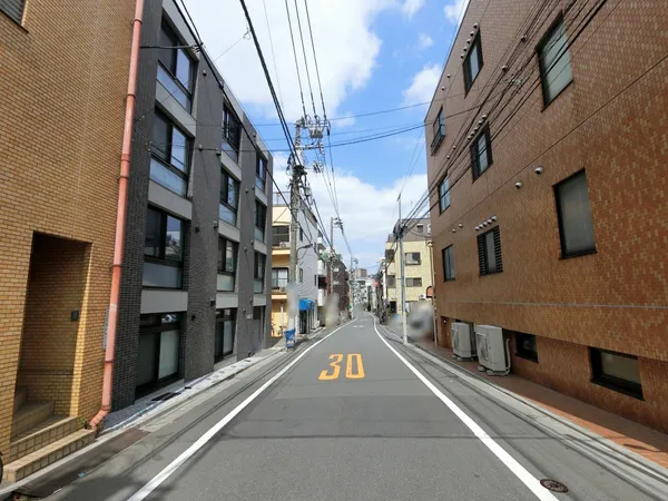 前面道路