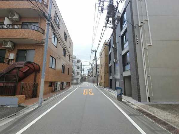 前面道路