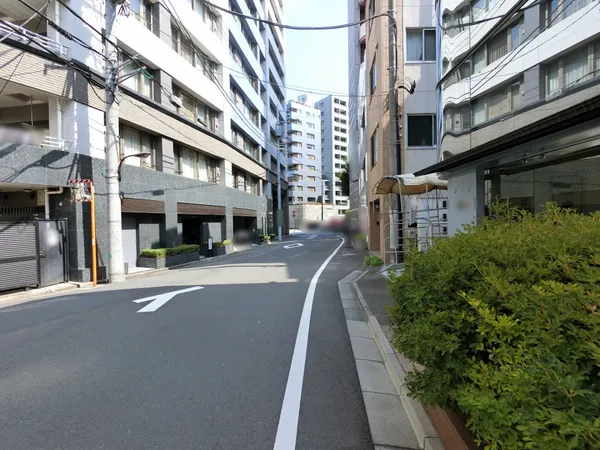 前面道路