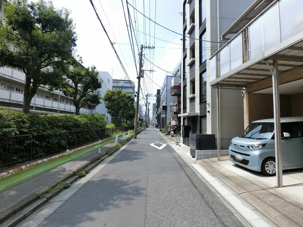 前面道路