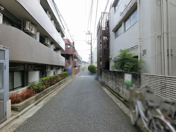前面道路