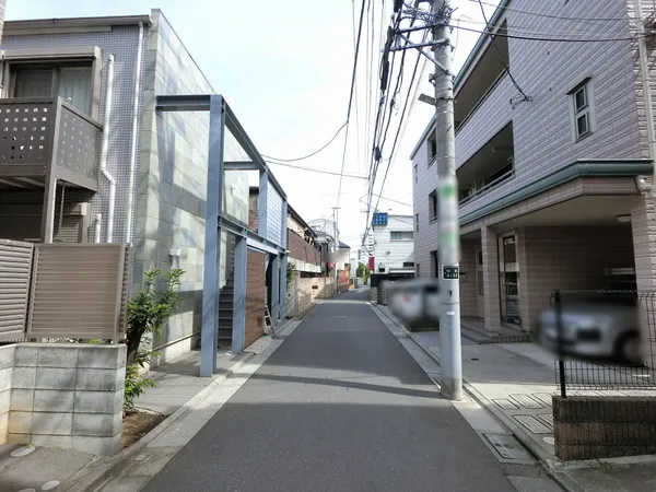 前面道路