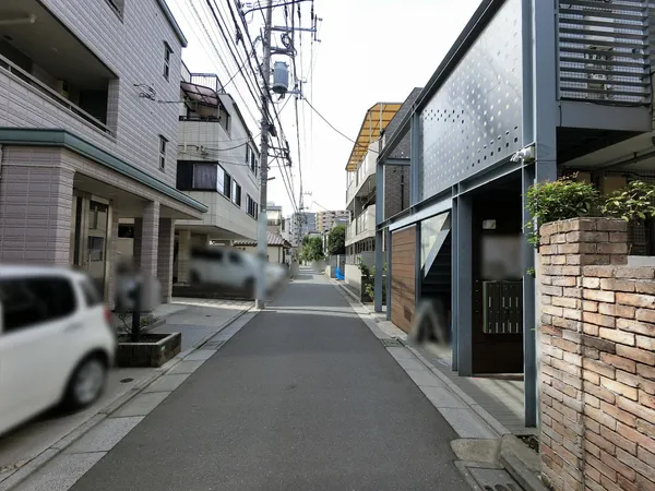 前面道路