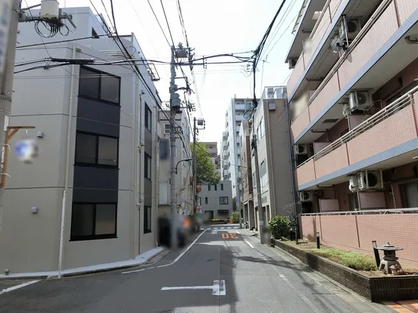 前面道路