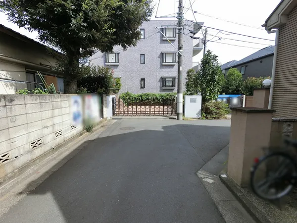 前面道路