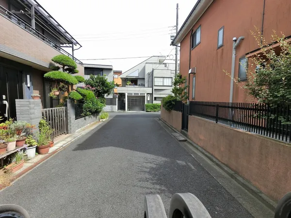 前面道路