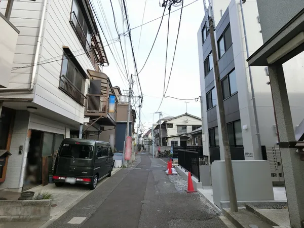 前面道路