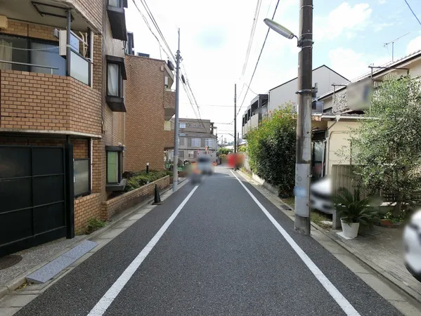 前面道路