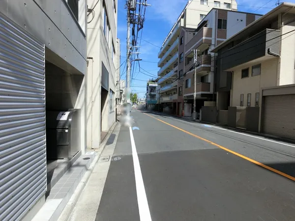 前面道路